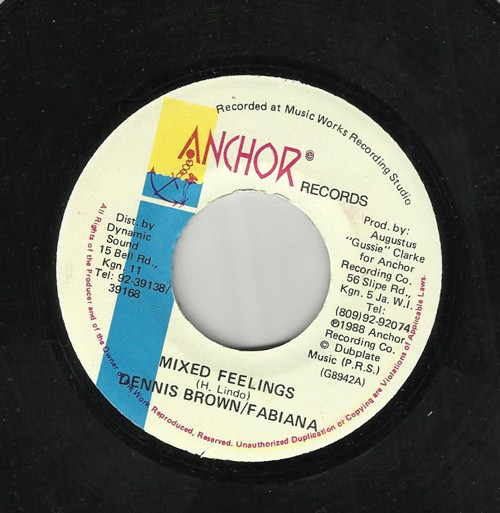 Dennis Brown , Fabiana - Mixed Feelings | Anchor Records (G8942)