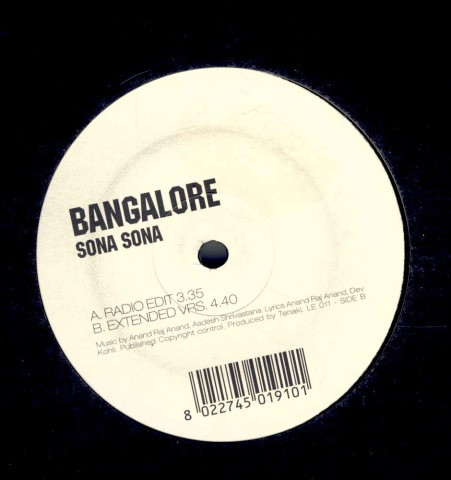 Bangalore - Sona Sona | Last Edition (LE 011) - main
