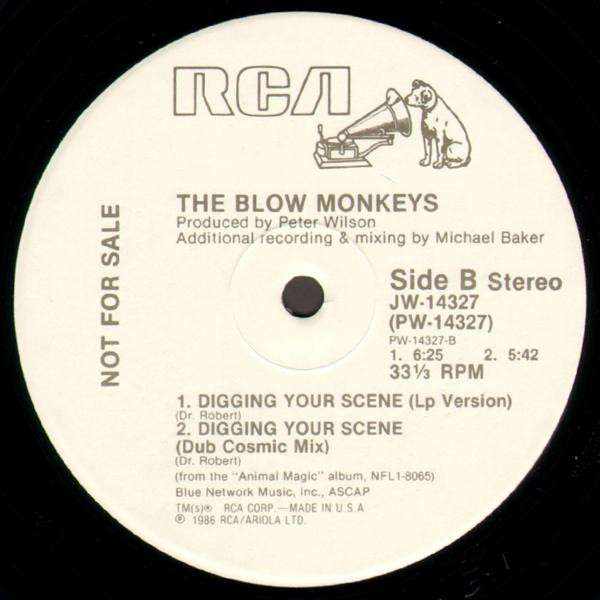 The Blow Monkeys - Digging Your Scene | RCA (JW-14327) - 2 The Blow Monkeys - Digging Your Scene | RCA (JW-14327) - 2