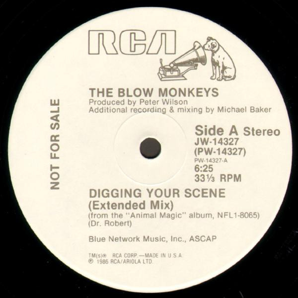 The Blow Monkeys - Digging Your Scene | RCA (JW-14327)