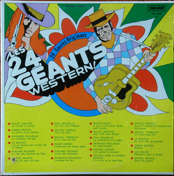Various - Les 24 Géants Western! | Trans-World (TW 2402) - main Various - Les 24 Géants Western! | Trans-World (TW 2402) - main