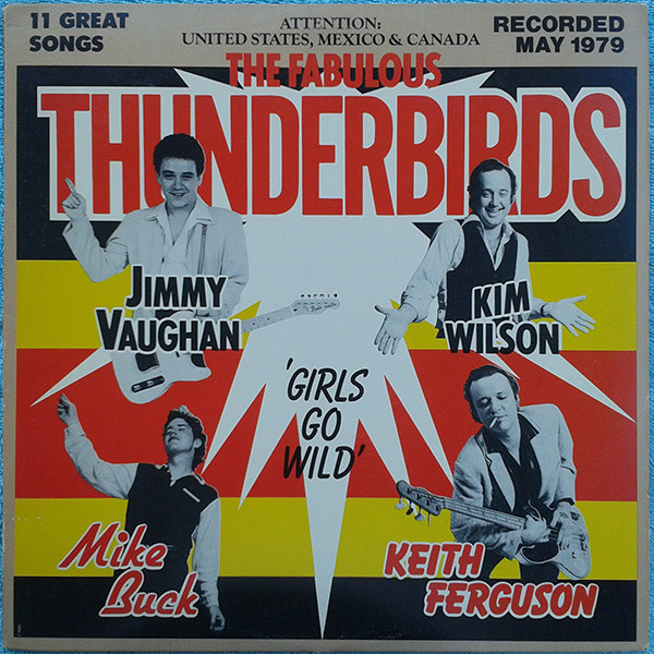 The Fabulous Thunderbirds - Girls Go Wild | Chrysalis (PV 41250) - main