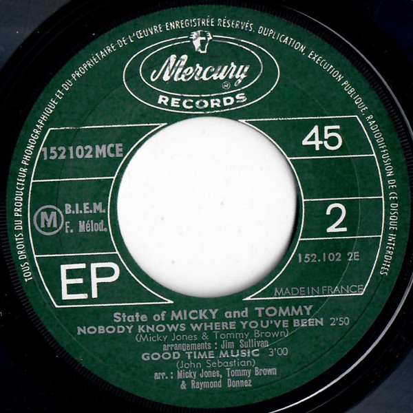 State Of Micky & Tommy - Frisco Bay | Mercury (152102 MCE) - 4