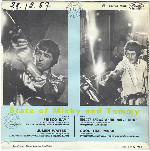 State Of Micky & Tommy - Frisco Bay | Mercury (152102 MCE) - 2
