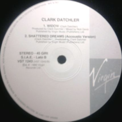 Clark Datchler - Crown Of Thorns | Virgin (VST 1243) - 3