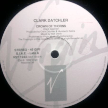 Clark Datchler - Crown Of Thorns | Virgin (VST 1243) - 4