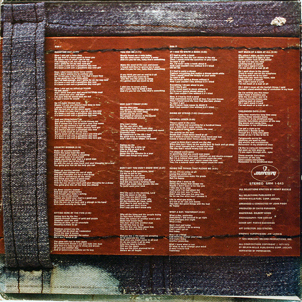 Henry Buckle - Henry Buckle | Mercury (SRM 1-643) - 2