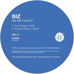 Biz E - Set Me Free EP | Transmat (MS086) - 2