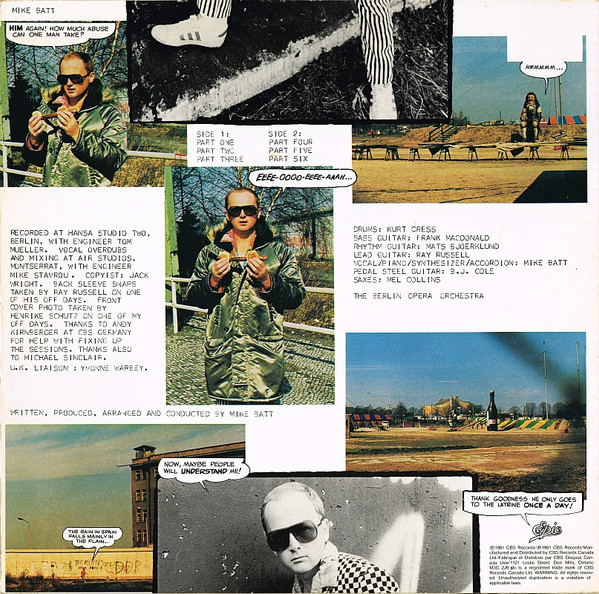 Mike Batt - Six Days In Berlin | Epic (FE 37665) - 2 Mike Batt - Six Days In Berlin | Epic (FE 37665) - 2