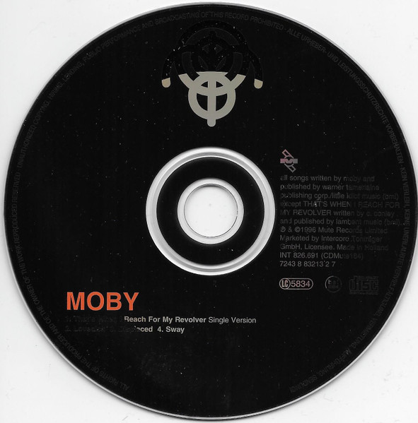 Moby - That's When I Reach For My Revolver | Mute (INT 826.691) - 3