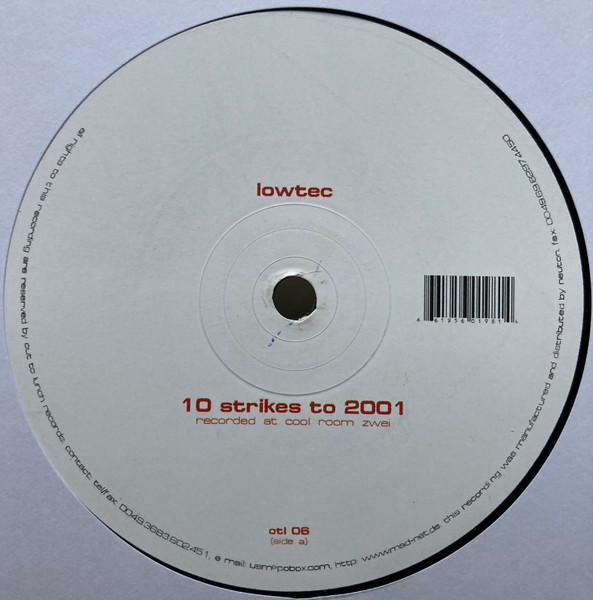 Lowtec - 10 Strikes To 2001 | Out To Lunch (otl 06) - main