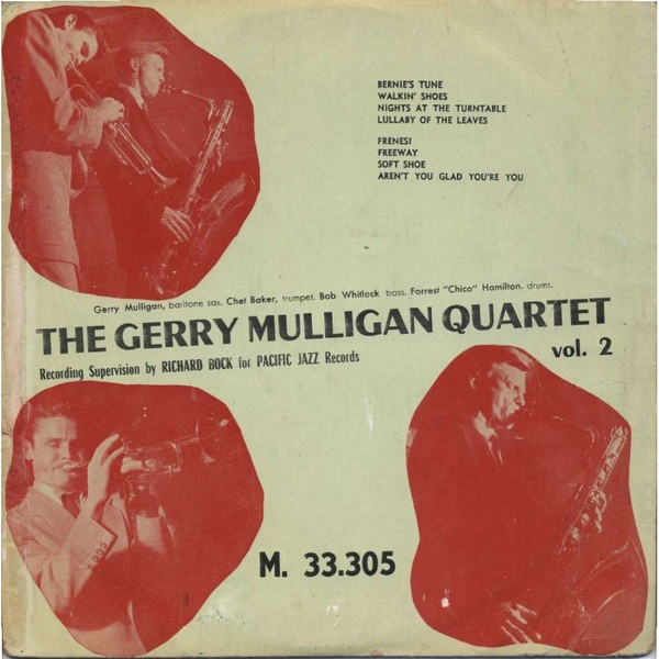 Gerry Mulligan Quartet - Vol. 2 | Swing (M. 33.305) - main Gerry Mulligan Quartet - Vol. 2 | Swing (M. 33.305) - main