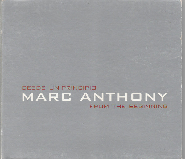 Marc Anthony - Desde Un Principio / From The Beginning | Universal Music Latino (B0006754-02) - main