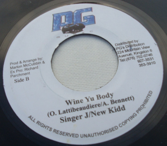 Capleton / Singer J & New Kidz - Don't Fear / Wine Yu Body | PG Music (gm015) - 2