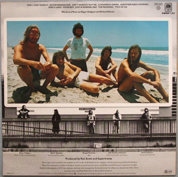 Supertramp - Crisis? What Crisis? | A&M Records (AMNP 123) - 2 Supertramp - Crisis? What Crisis? | A&M Records (AMNP 123) - 2