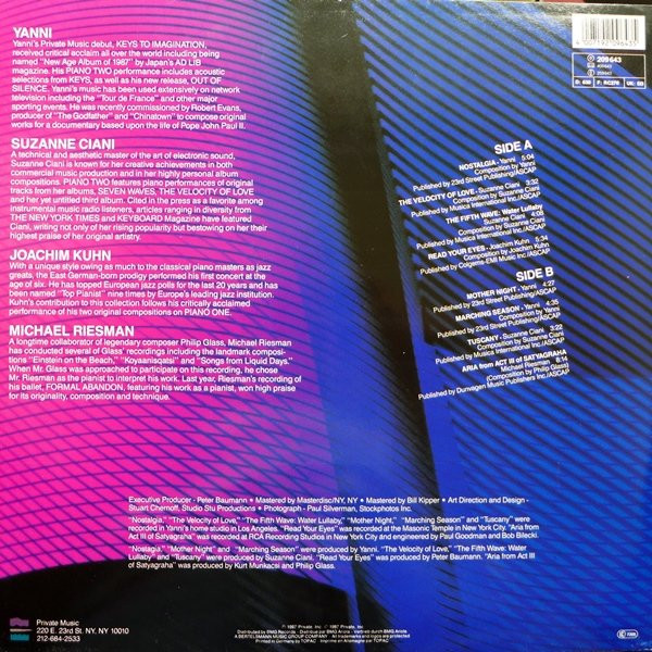 Various - Piano Two | Private Music (209 643) - 2