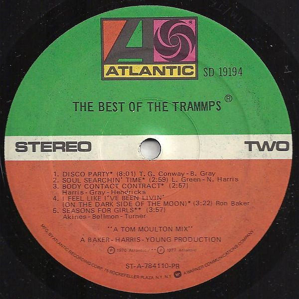 The Trammps - The Best Of The Trammps | Atlantic (SD 19194) - 4 The Trammps - The Best Of The Trammps | Atlantic (SD 19194) - 4