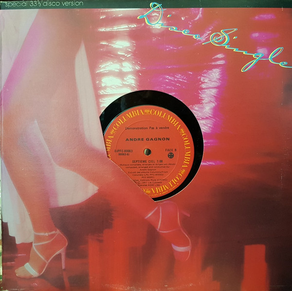 André Gagnon - Septieme Ciel (12") [Vinyl] | Columbia (DJPFC-80063) - 2