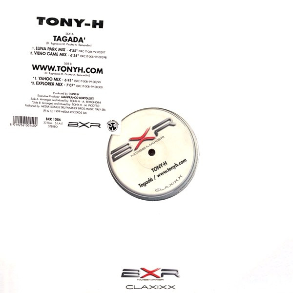 Tony H - Tagadà / www.tonyh.com | BXR (BXR 1086)
