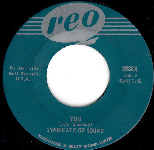 Syndicate Of Sound - Little Girl (7") [Vinyl] | Reo (8938X) - 2