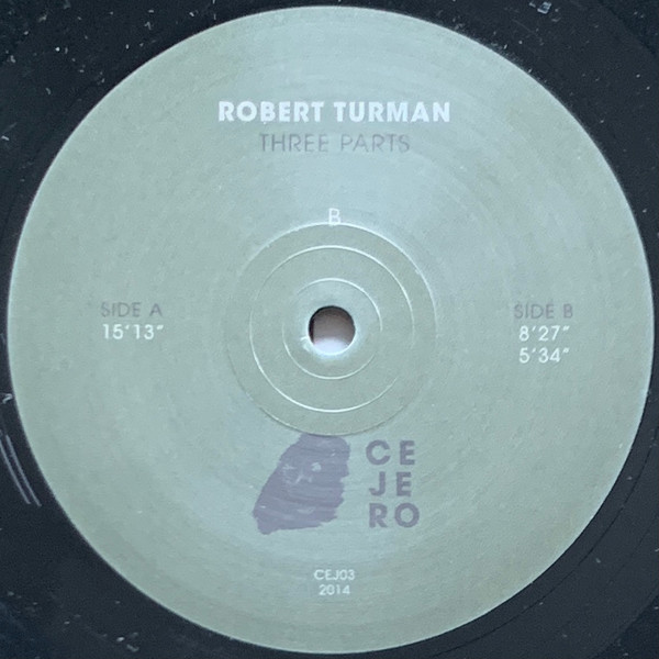 Robert Turman - Three Parts | Cejero (CEJ03) - 4
