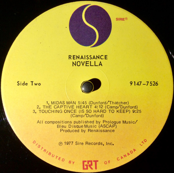 Renaissance - Novella | Sire (9147-7526) - 4 Renaissance - Novella | Sire (9147-7526) - 4