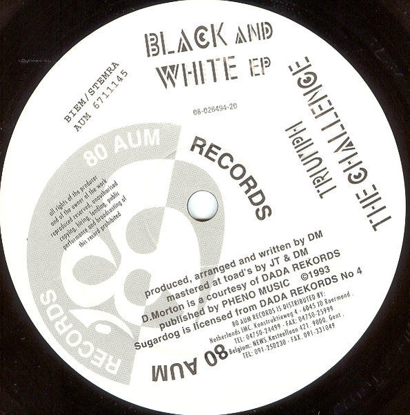 Black And White - The E.P. | 80 Aum Records (AUM 6711145) - 4