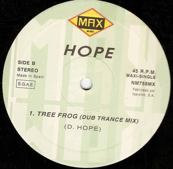 Hope - Tree Frog | Max Music (NM758MX) - 4