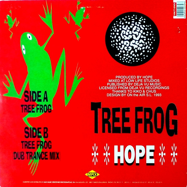 Hope - Tree Frog | Max Music (NM758MX) - 2