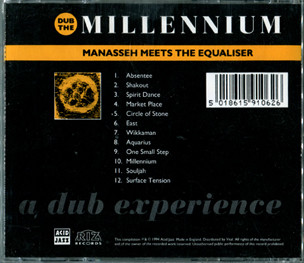 Manasseh Meets The Equalizer - Dub The Millennium | Acid Jazz (JAZID 106 CD) - 2