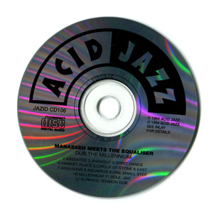 Manasseh Meets The Equalizer - Dub The Millennium | Acid Jazz (JAZID 106 CD) - 3