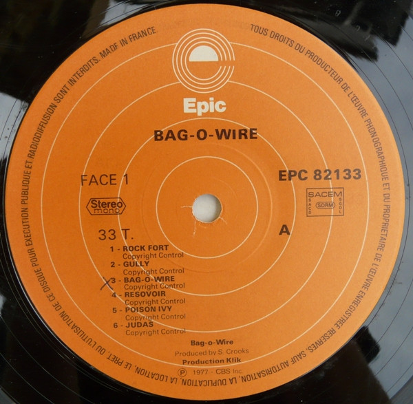 Bag-O-Wire - Bag-O-Wire | Epic (EPC 82133) - 4 Bag-O-Wire - Bag-O-Wire | Epic (EPC 82133) - 4
