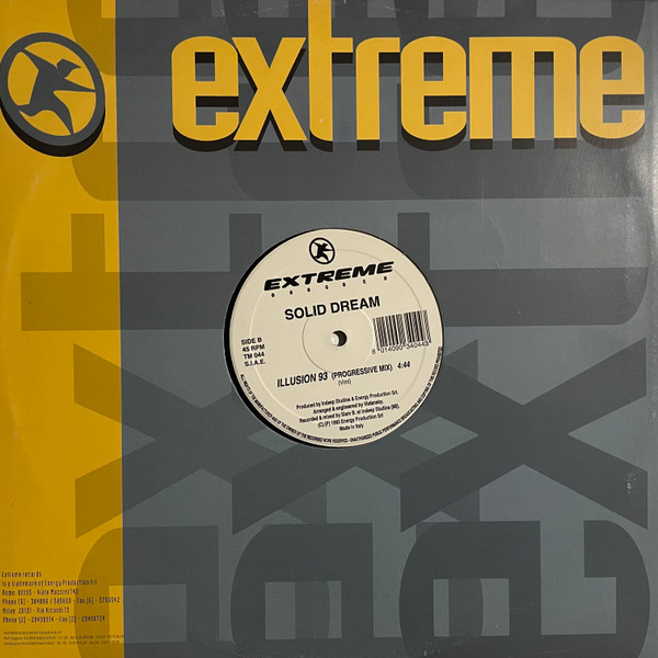 Solid Dream - Illusion 93 | Extreme Records (TM 044)