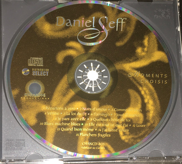 Daniel Seff - Moments Choisis | Chandelle Productions (CHANCD-803) - 3