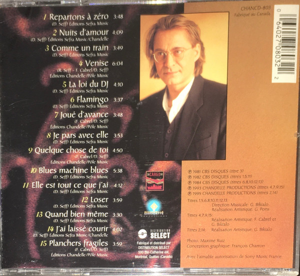 Daniel Seff - Moments Choisis | Chandelle Productions (CHANCD-803) - 2