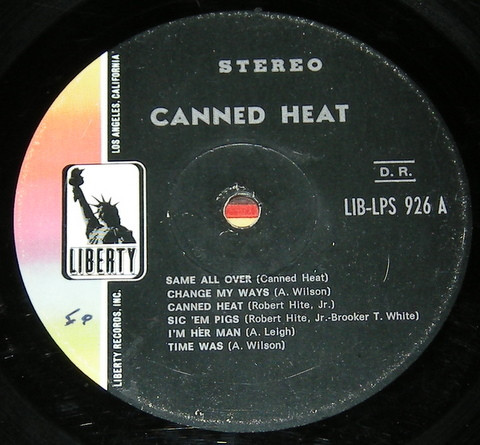 Canned Heat - Hallelujah | Liberty (LIB-LPS 926) - 4 Canned Heat - Hallelujah | Liberty (LIB-LPS 926) - 4