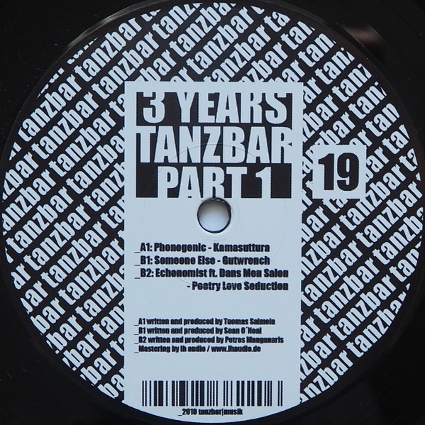 Various - 3 Years Tanzbar Part 1 | tanzbar|musik (TANZBAR019) - main Various - 3 Years Tanzbar Part 1 | tanzbar|musik (TANZBAR019) - main