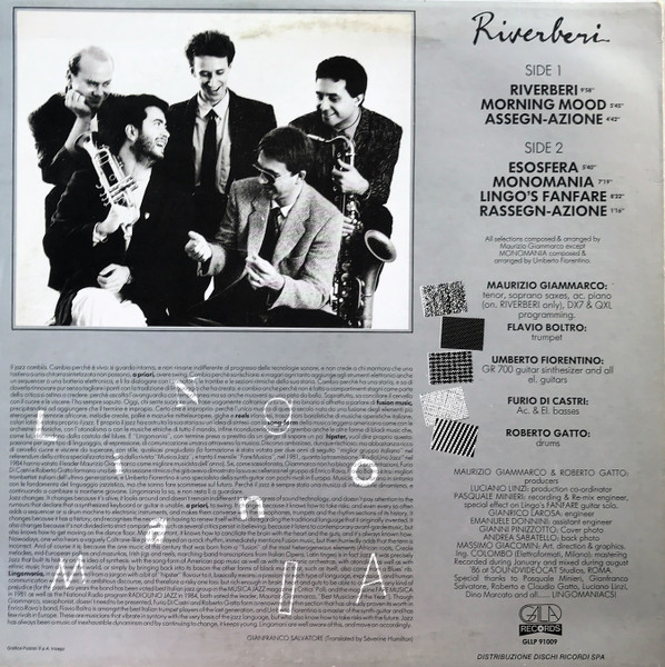 Lingomania - Riverberi | Gala Records (GLLP 91009) - 2 Lingomania - Riverberi | Gala Records (GLLP 91009) - 2