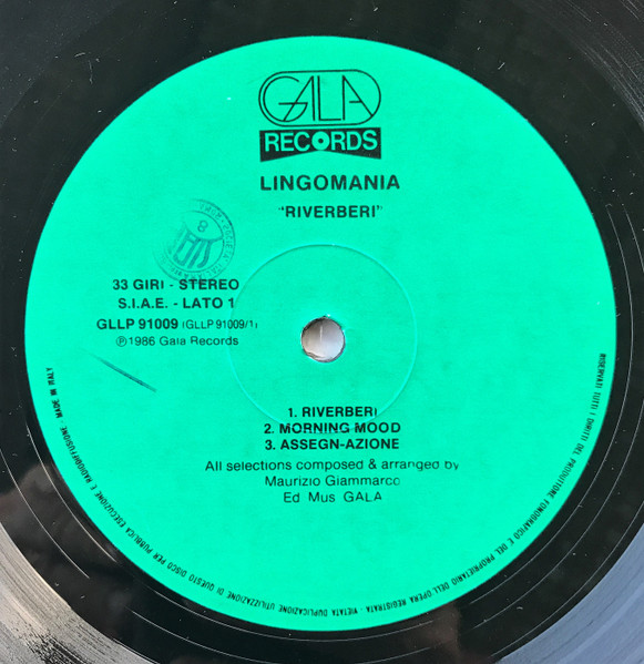 Lingomania - Riverberi | Gala Records (GLLP 91009) - 3 Lingomania - Riverberi | Gala Records (GLLP 91009) - 3