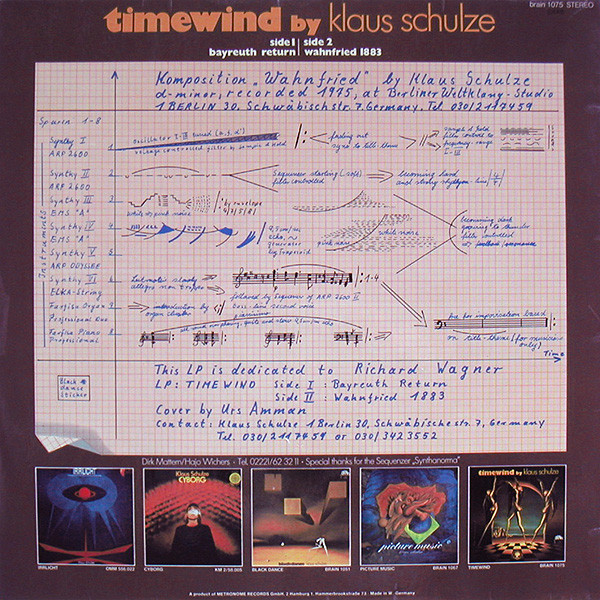 Klaus Schulze - Timewind | Brain (0001 075) - 3