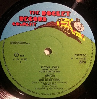 Elton John - Blue Moves | The Rocket Record Company (8E 164-98293/4) - 3