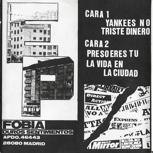 Escándalo Públiko - La Vida En La Ciudad | Fobia Duros Sentimientos (F-009) - 2