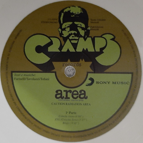 Area - Caution Radiation Area | Sony Music (19439887041) - 2