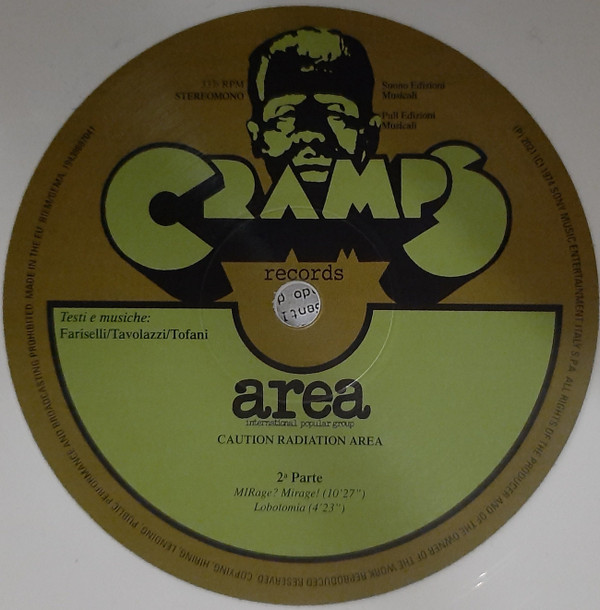 Area - Caution Radiation Area | Sony Music (19439887041) - 3