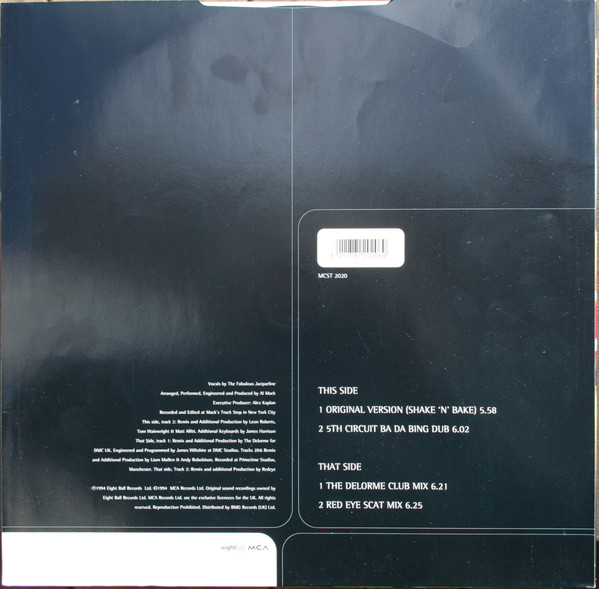 The Mack Vibe Featuring Jacqueline - I Can't Let You Go | MCA Records (MCST 2020) - 2