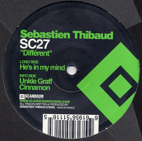 Sebastien Thibaud - Différent | Scandium Records (SC27) - 2