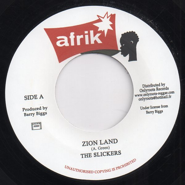 The Slickers - Zion Land | Afrik (none) - main