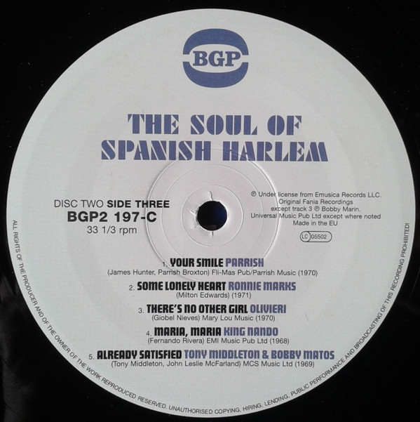 The Soul Of Spanish Harlem