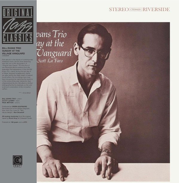 The Bill Evans Trio Featuring Scott LaFaro - Sunday At The Village Vanguard | Craft Recordings (CR00609)