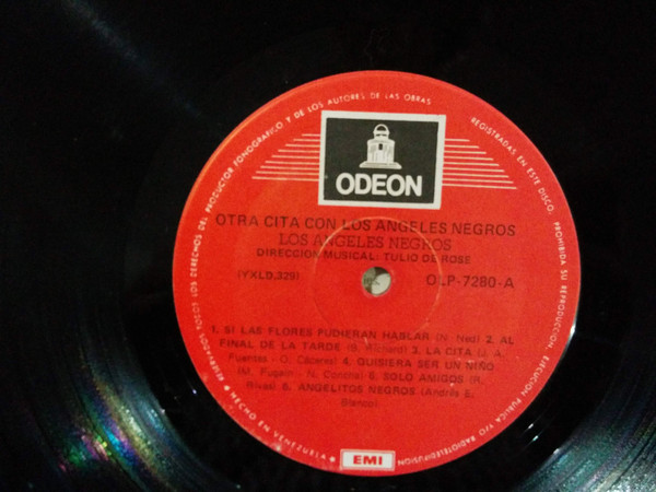 Los Angeles Negros - Otra Cita Con Los Angeles Negros | Odeon (OLP - 7280) - 3